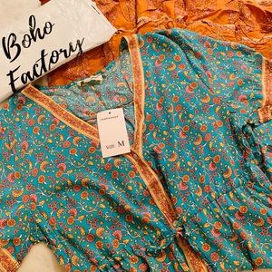 *Brand New* In The Style Boho Midi Dress Size M